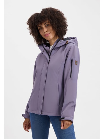 TRAVELIN' Softshelljacke "Mette" in Lila