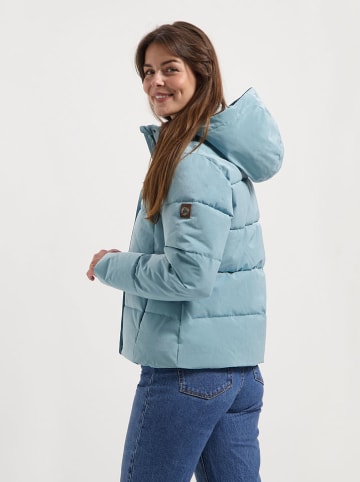 TRAVELIN' Steppjacke in Hellblau