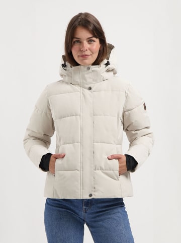 TRAVELIN' Steppjacke in Creme