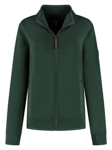 TRAVELIN' Sweatjacke in Grün