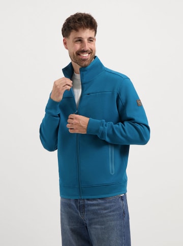 TRAVELIN' Sweatvest turquoise