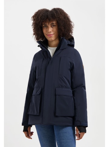 TRAVELIN' Kurtka przejściowa "Thyra" w kolorze granatowym