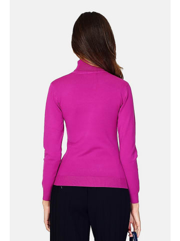 William de Faye Rollkragenpullover in Pink