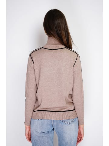 William de Faye Rollkragenpullover in Taupe