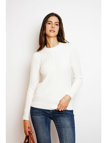 William de Faye Pullover in Weiß