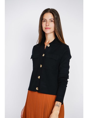 William de Faye Cardigan in Schwarz