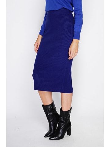 William de Faye Spódnica w kolorze niebieskim