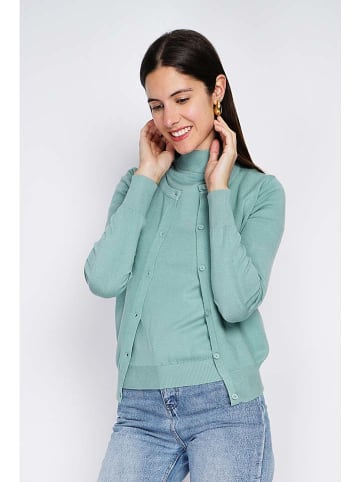 William de Faye Twinset turquoise