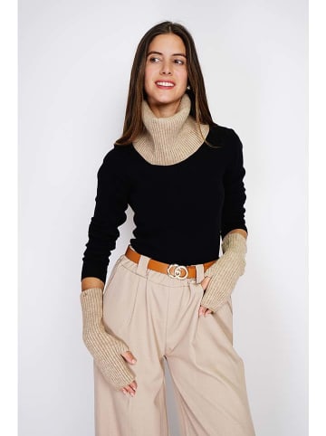 William de Faye Szal-koło w kolorze karmelowym - 30 x 28 cm