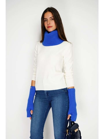 William de Faye Loop-Schal in Blau - (L)30 x (B)28 cm