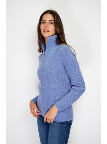 William de Faye Pullover in Hellblau