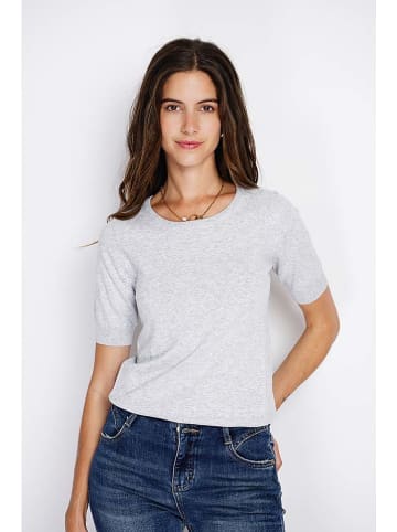 William de Faye Twinset lichtgrijs