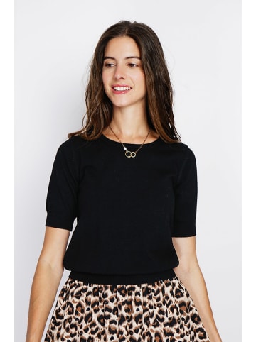 William de Faye Twinset in Schwarz