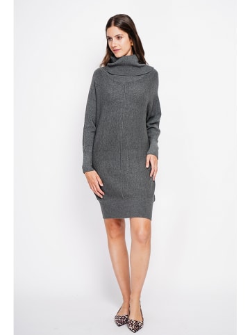 William de Faye Sukienka dzianinowa w kolorze szarym