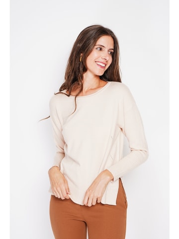 William de Faye Pullover in Creme