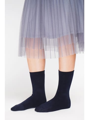 William de Faye Socken in Dunkelblau