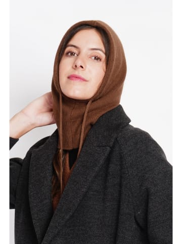 William de Faye Sturmhaube in Braun