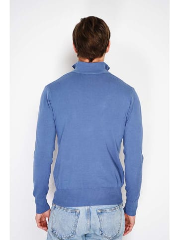 William de Faye Vest blauw