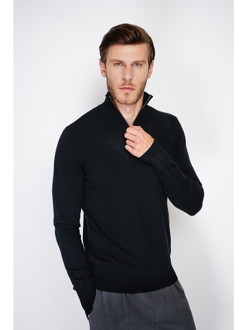 William de Faye Pullover in Schwarz