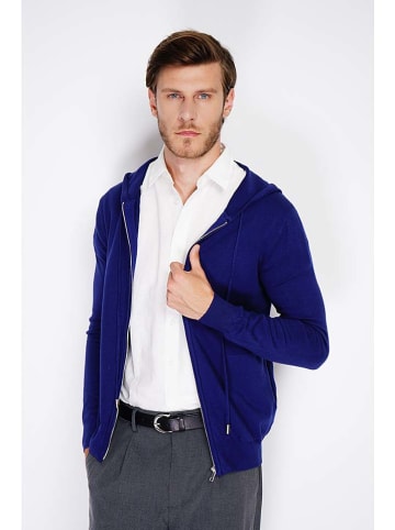 William de Faye Cardigan in Dunkelblau