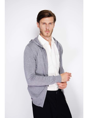 William de Faye Cardigan in Grau