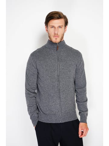 William de Faye Cardigan in Grau