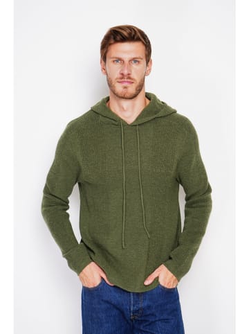 William de Faye Pullover in Khaki