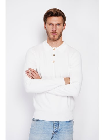 William de Faye Pullover in Weiß