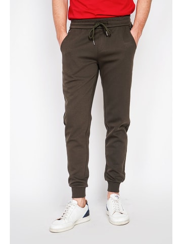 William de Faye Spodnie dresowe w kolorze khaki