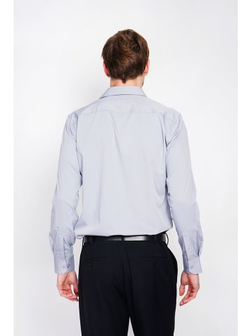 William de Faye Koszula w kolorze jasnoszarym