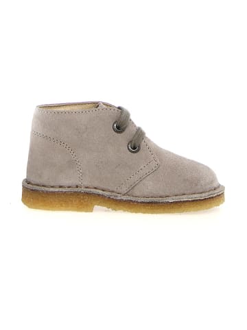 Naturino Leder-Schnürschuhe in Taupe