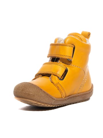 Naturino Leder-Boots in Gelb