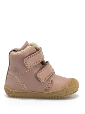 Naturino Leren winterboots oudroze