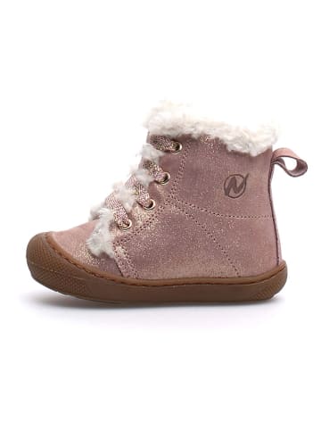 Naturino Leren winterboots "Bebay" lichtroze