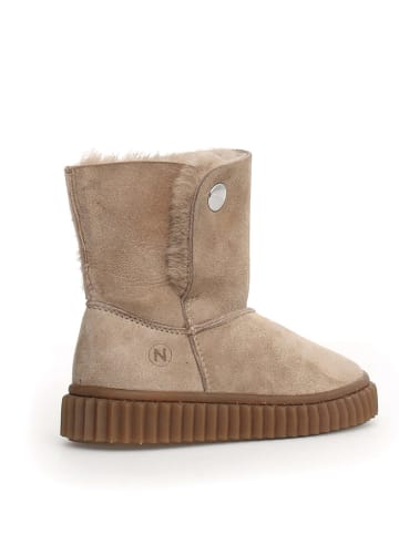 Naturino Kozaki zimowe "Pemmy" w kolorze beżowym