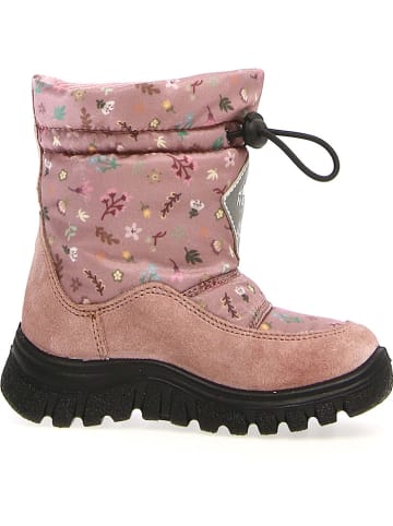 Naturino Botki zimowe "Varna" w kolorze jasnoróżowym