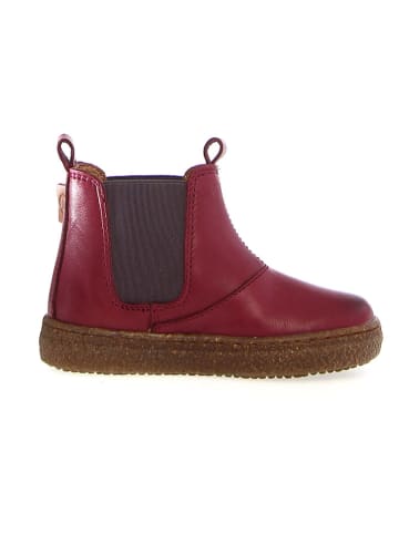 Naturino Leren chelseaboots "Figus" rood