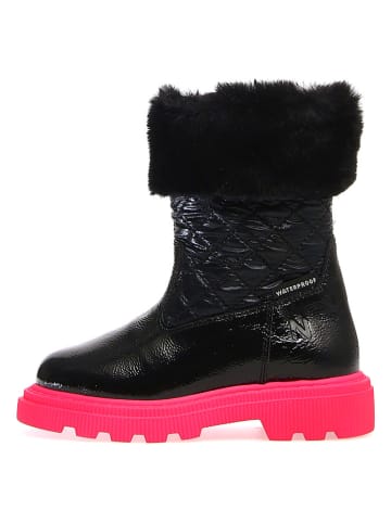 Naturino Winterstiefel "Sylty" in Schwarz/ Pink