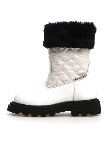 Naturino Winterstiefel "Sylty" in Weiß/ Schwarz