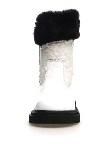Naturino Winterstiefel "Sylty" in Weiß/ Schwarz