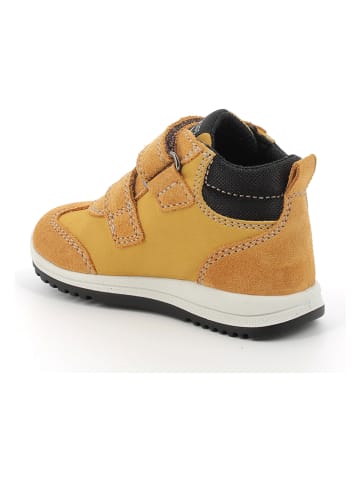 Primigi Leder-Boots in Hellbraun