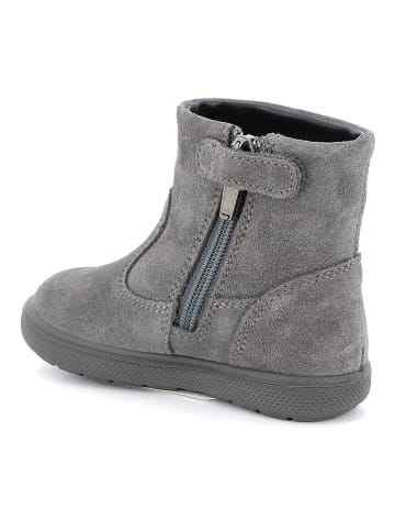 Primigi Skórzane botki w kolorze szarym