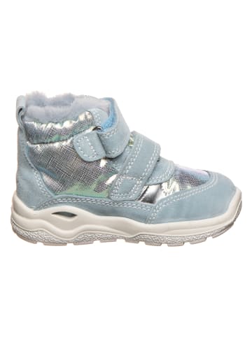 Primigi Leder-Boots in Hellblau