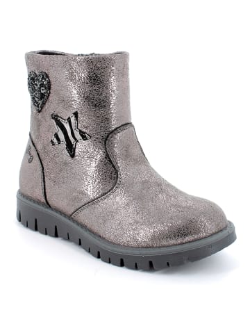 Primigi Leren boots zilverkleurig