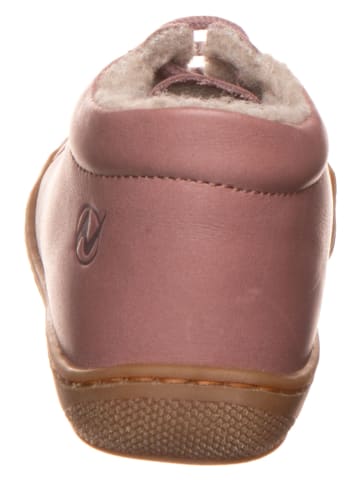 Naturino Leder-Boots in Rosa