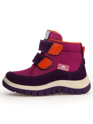 Naturino Winterboots "Pile" paars/roze/oranje