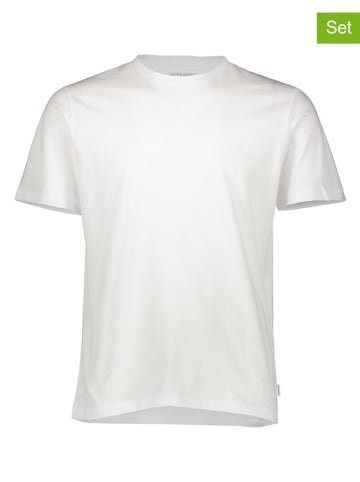 Jack & Jones 3er-Set: Shirts in Weiß