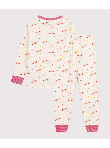 PETIT BATEAU Pyjama beige/meerkleurig