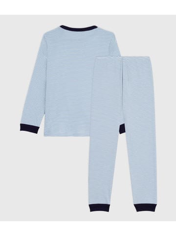 PETIT BATEAU Pyjama lichtblauw