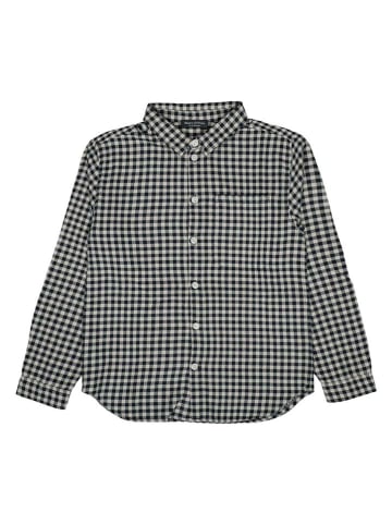 Marc O'Polo Junior Hemd in Schwarz/ Weiß